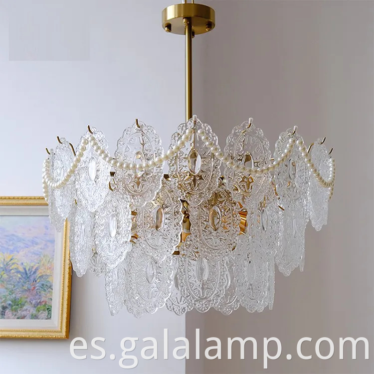 Elegante luz colgante minimalista para salas de estar modernas